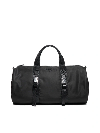 Shop Prada Weekend Luggage In Nero