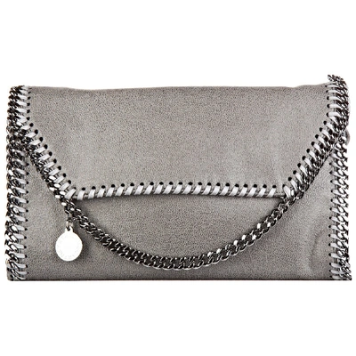 Shop Stella Mccartney Falabella Shoulder Bag In Grigio