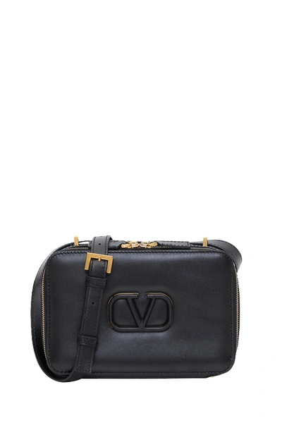Shop Valentino Vsling Crossbody Bag In Nero
