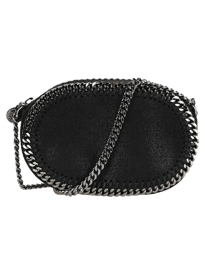 Shop Stella Mccartney New Mini Crossboby Falabella Bag In Black
