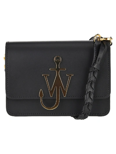 Shop Jw Anderson Anchor Logo Bag In Black