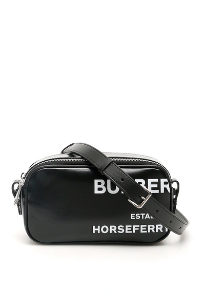 Shop Burberry Micro Camera Bag In Black