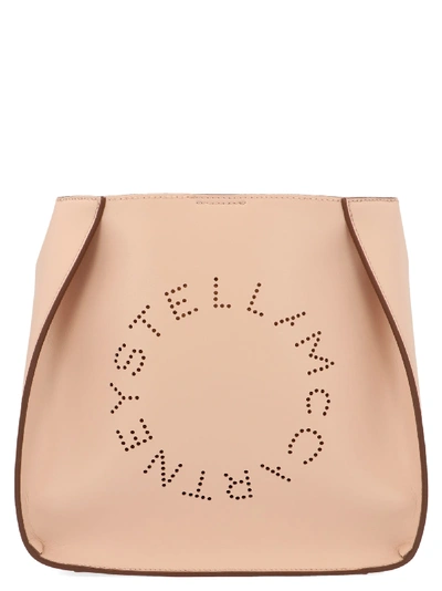 Shop Stella Mccartney Stella Logo Bag In Rosa