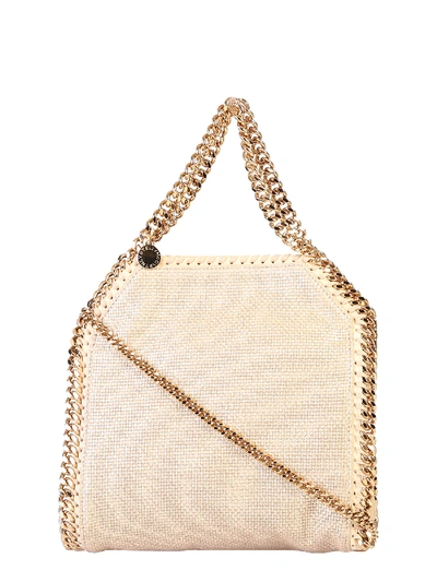 Shop Stella Mccartney Falabella Bag In Linen
