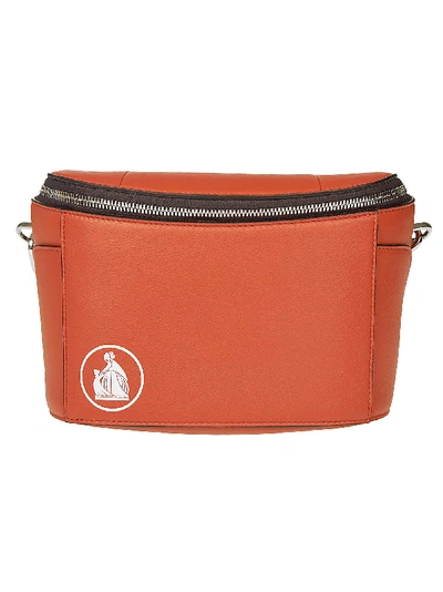 Shop Lanvin Cooler Shoulder Bag In Orange