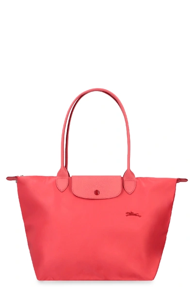 Shop Longchamp Le Pliage Tote In Red
