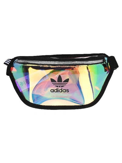 Shop Adidas Originals Transparent Belt Bag In Trasparent