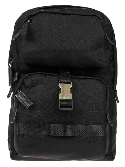 Shop Prada Crossbody Backpack In F0002