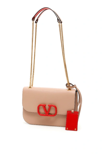 Shop Valentino Shoulder Bag In Rosa