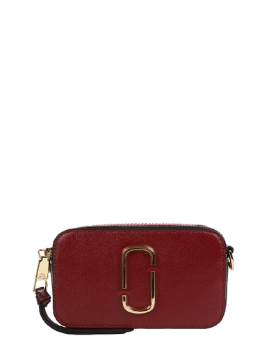 Shop Marc Jacobs Red Snapshot In New Cranberry Multi
