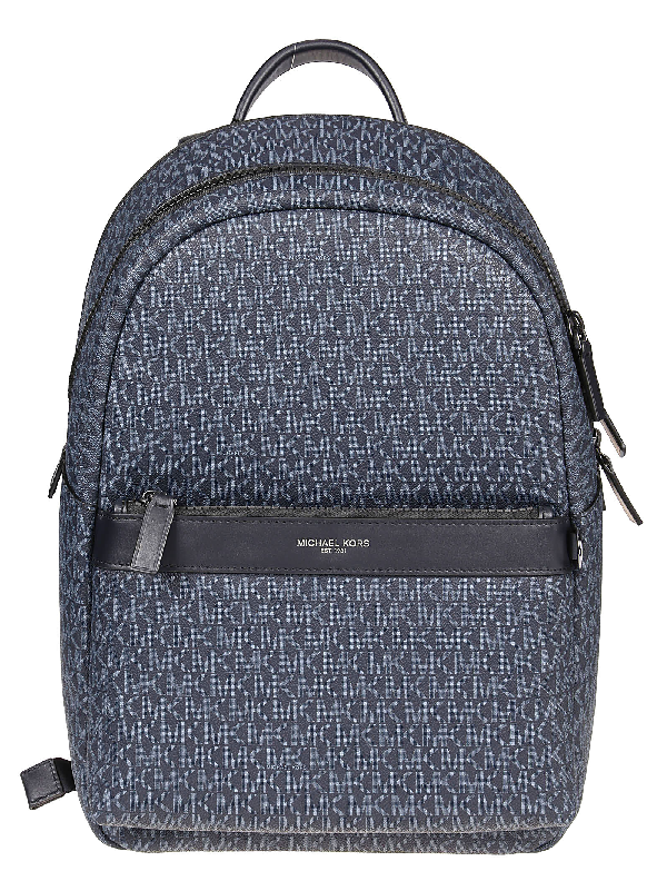 michael kors blue backpack