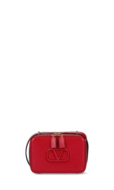 Shop Valentino Vsling Camera Bag In Red