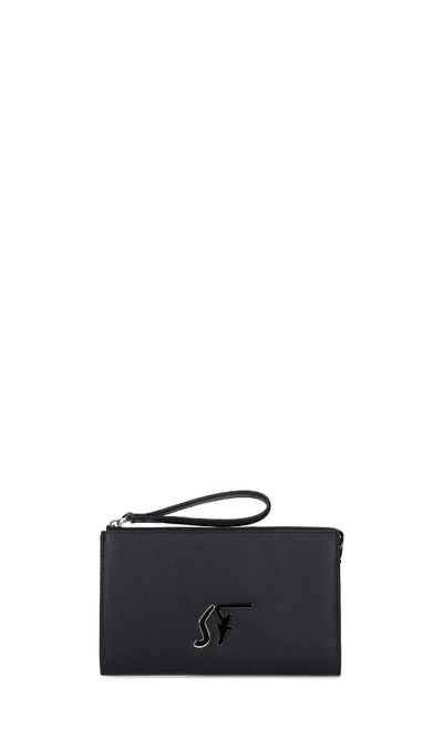 Shop Ferragamo Bag In Black