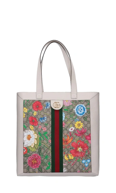 Shop Gucci Ophidia Tote Bag In Multicolor