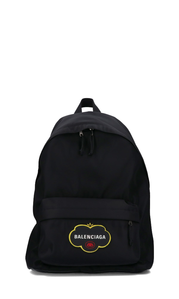 black balenciaga backpack