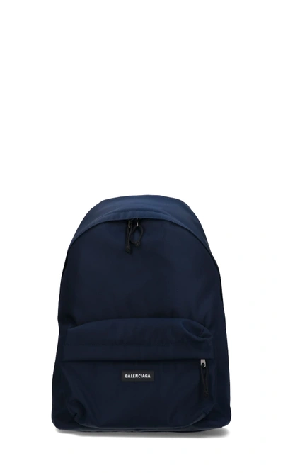 Shop Balenciaga Backpack In Blue