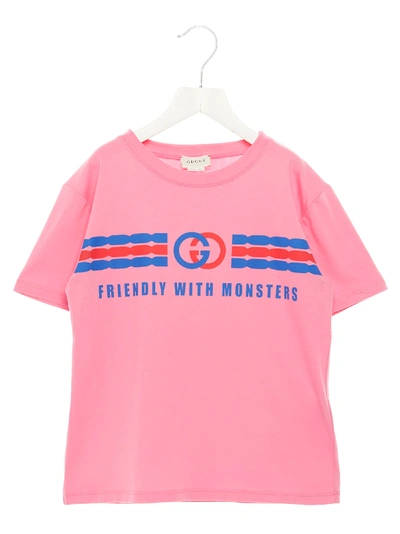 Shop Gucci T-shirt In Ortensia Bloom