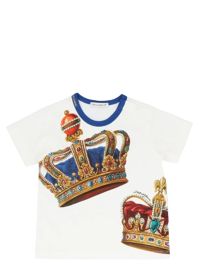 Shop Dolce & Gabbana T-shirt In Bianco