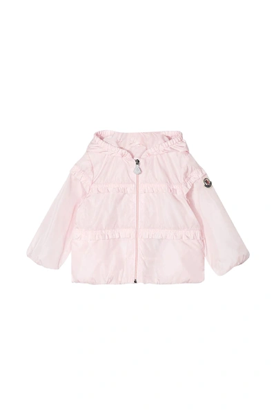 Shop Moncler Logo Zipped Jacket