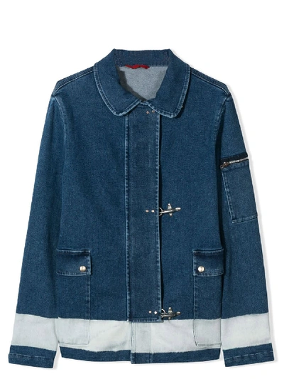 Shop Fay Kids In Denim