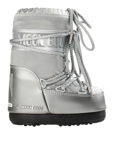 Shop Moon Boot Ankle Boots In Grey