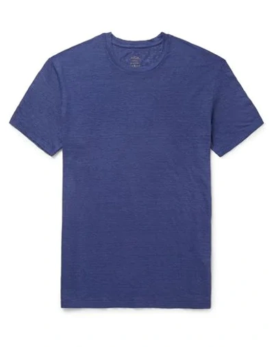 Shop Altea Man T-shirt Blue Size S Flax