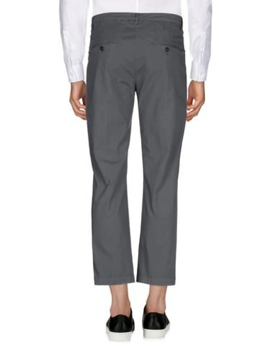 Shop Dondup Casual Pants In Lead