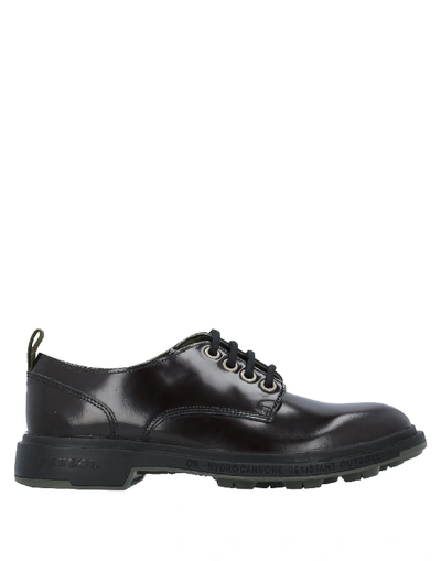 Shop Pezzol 1951 Lace-up Shoes In Dark Brown