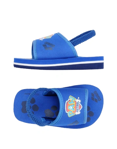 Shop Arena Sandals In Blue