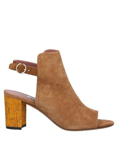 Shop Bally Sandals In Camel