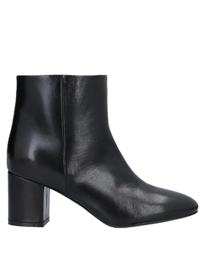 Shop Twinset Woman Ankle Boots Black Size 8 Soft Leather