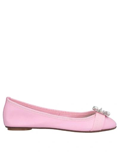 Shop Anna Baiguera Ballet Flats In Pink