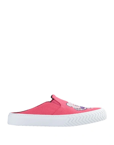 Shop Kenzo Sneakers In Coral