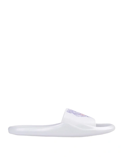 Shop Kenzo Sandals In White