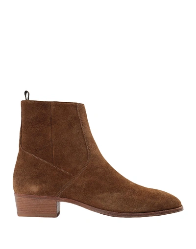 Shop Represent Ankle Boots In Brown