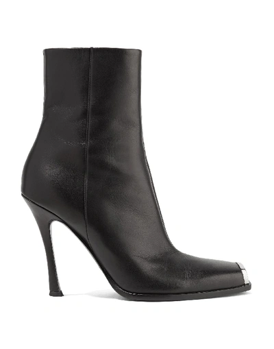 Shop Calvin Klein 205w39nyc Ankle Boots In Black