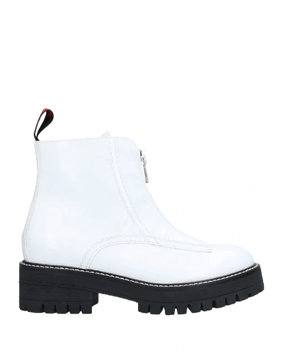 Shop Philosophy Di Lorenzo Serafini Ankle Boots In White