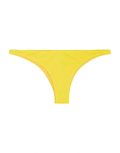 Shop Fella Bikini Bottoms In Yellow