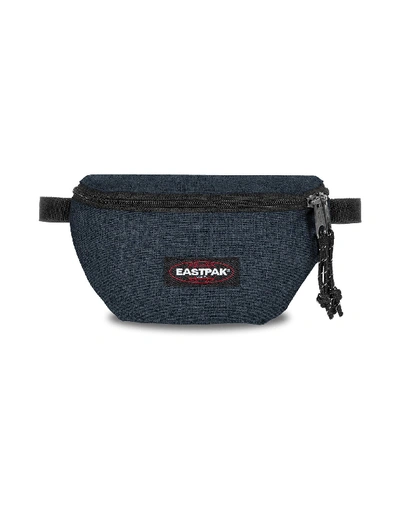 Shop Eastpak Springer Metallic Pearl Belt Bag Slate Blue Size - Polyester