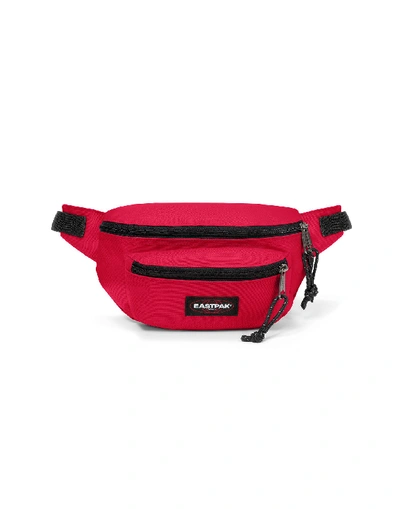 Shop Eastpak Doggy Bag Mellow Mint Belt Bag Red Size - Polyamide