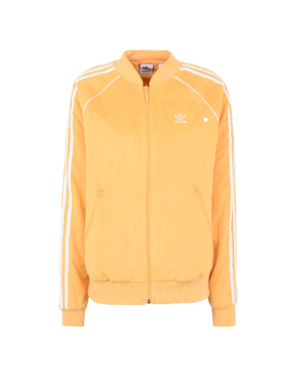 yellow adidas bomber jacket