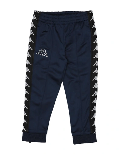Shop Kappa Pants In Dark Blue
