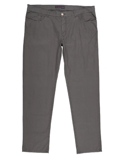 Shop Trussardi Jeans 5-pocket In Lead