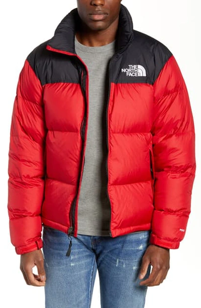 Shop The North Face Nuptse 1996 Packable Quilted Down Jacket In Tnf Red