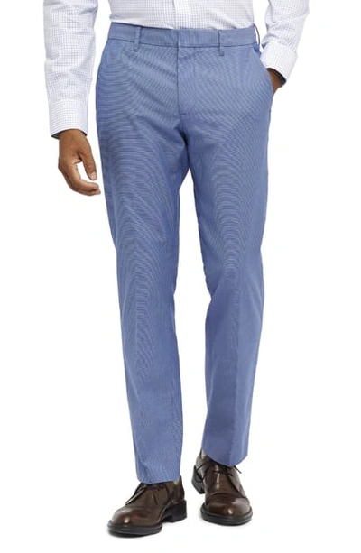 Shop Bonobos Weekday Warrior Tailored Fit Stretch Pants In Blue Planet White