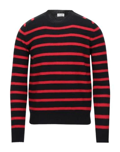 Shop Saint Laurent Sweaters In Red