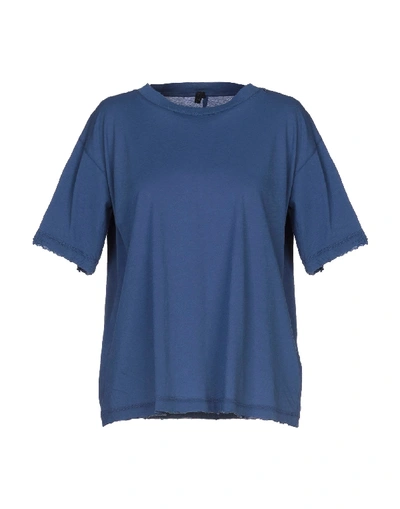 Shop Ben Taverniti Unravel Project Ben Taverniti&trade; Unravel Project T-shirts In Blue