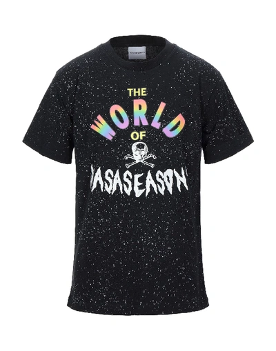 Shop Nasaseasons &trade; T-shirts In Black