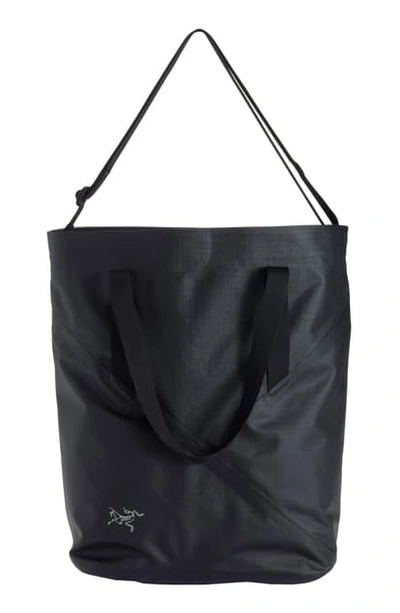 Shop Arc'teryx Granville Waterproof Tote Bag In Black