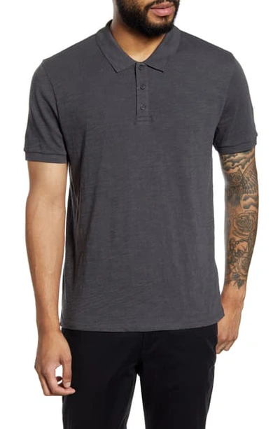 Shop Vince Classic Slim Fit Polo In Sphere